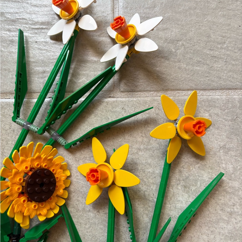 LEGO Botanical Collection Yellow and White Flowers - Picture 3 of 11